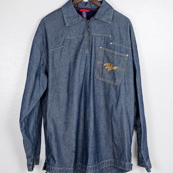 Willie Esco Shirts Vintage 9s Willie Esco Pullover Denim